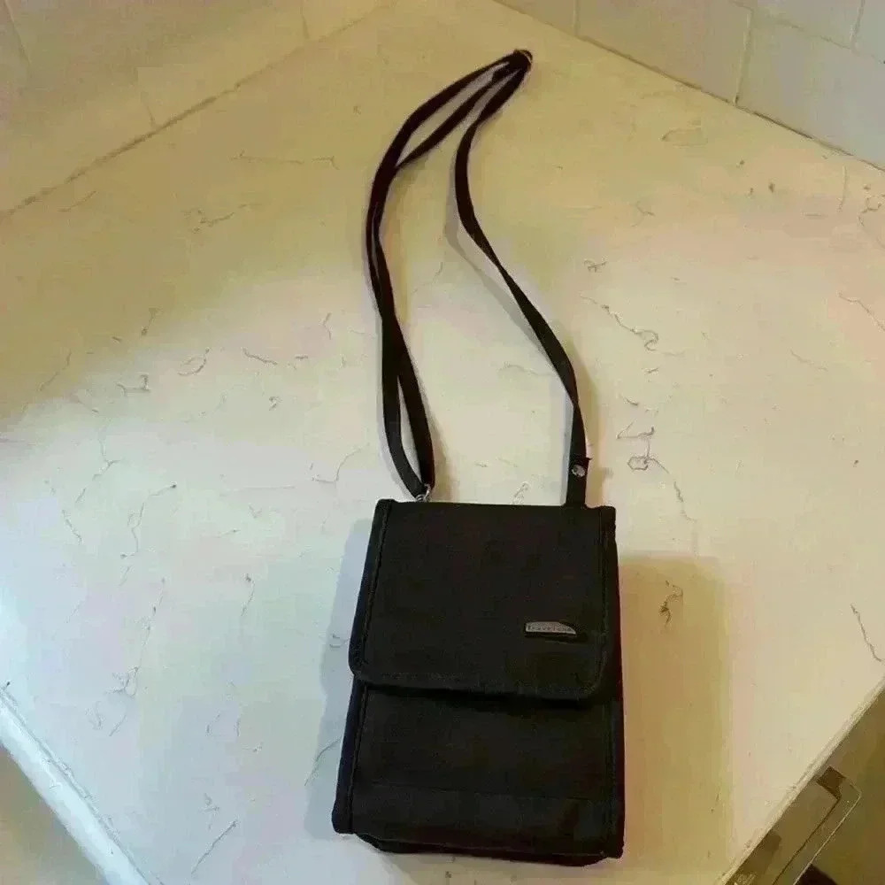 Travelon Small Crossbody Brown Bag New - Picture 7 of 7